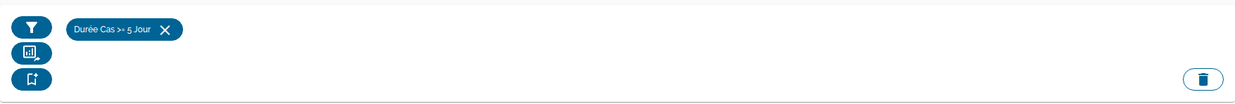 Filtres case explorer